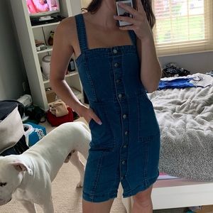 Denim Button up Dress